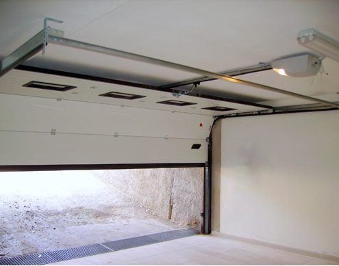 rivaltarreda porte garage sezionali apertura