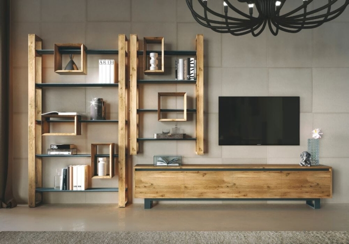 Libreria e credenza bassa AREA TV